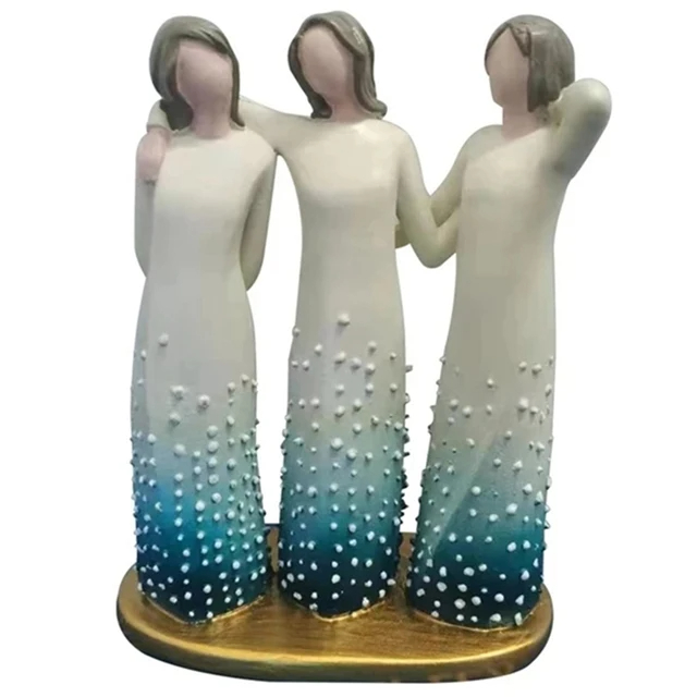 By My Side Sculpted Hand Painted Figure