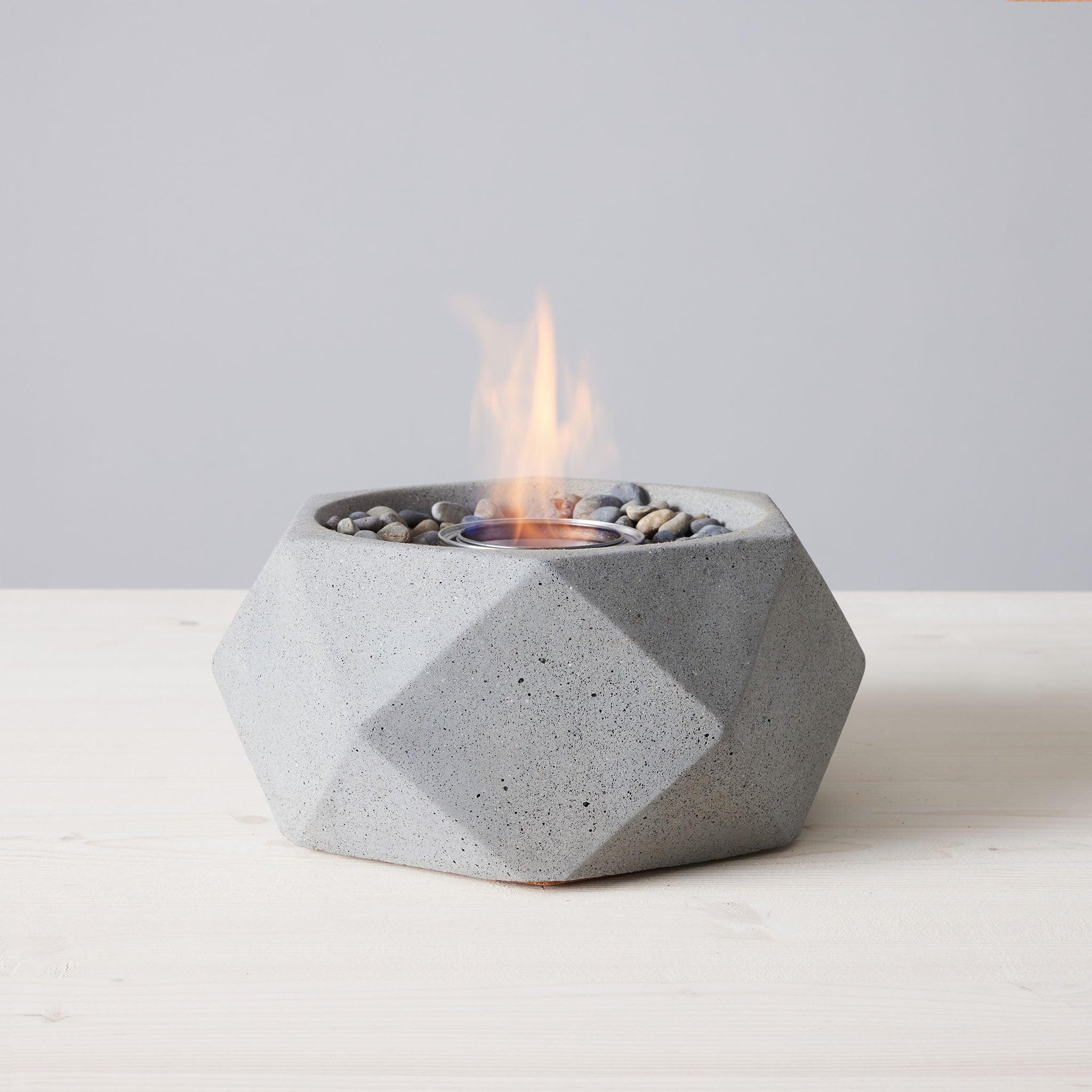 Geo Fire Bowl Table Top