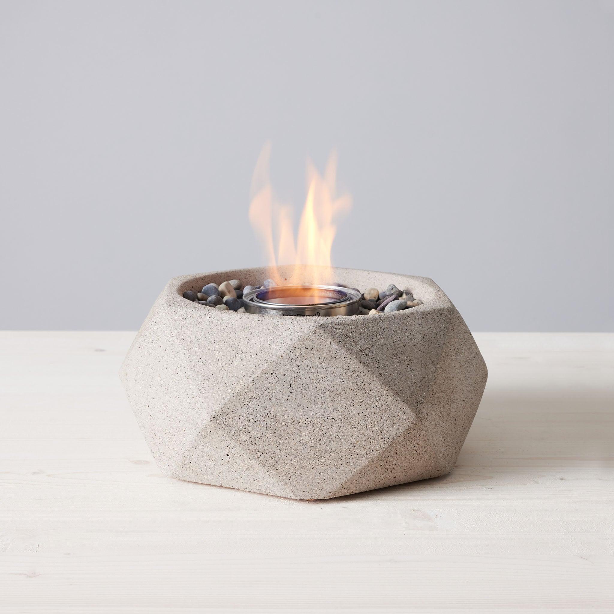 Geo Fire Bowl Table Top