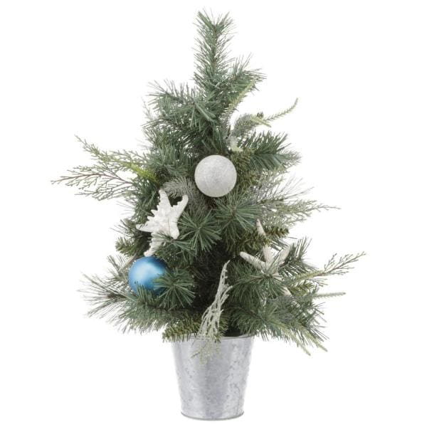 22 in. Coastal Indoor Mixed Pine Tree