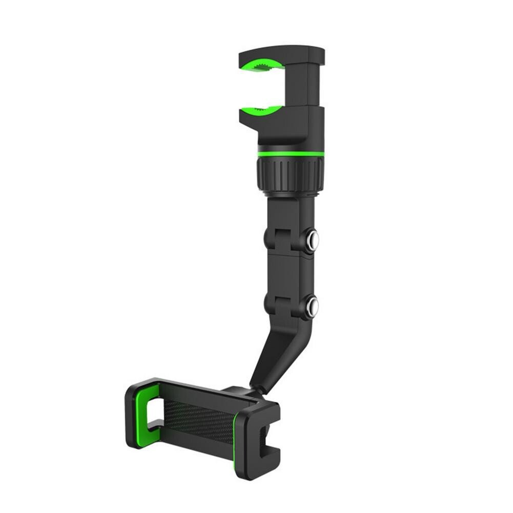 2021 New Multi-function Adjustable 360° Universal Rearview Mirror Phone Holder.