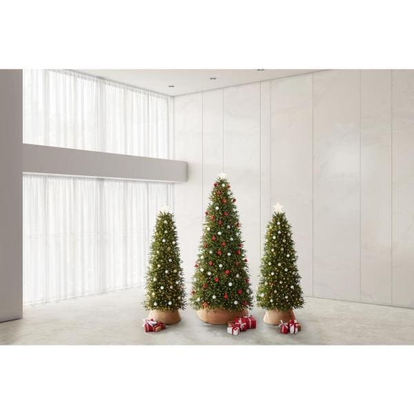 12 ft. Jackson Noble Fir LED Pre-Lit Artificial Christmas Tree with 2000 Color Changing Micro Dot Lights