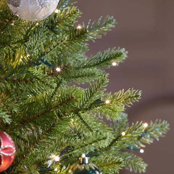 7.5 ft. Grand Duchess Balsam Fir LED Pre-Lit Artificial Christmas Tree With 2250-Color Changing Lights and 10-Function