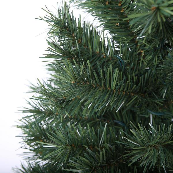 4 ft. Pre-Lit Porch Christmas Trees with LED Lights (Set of 2)