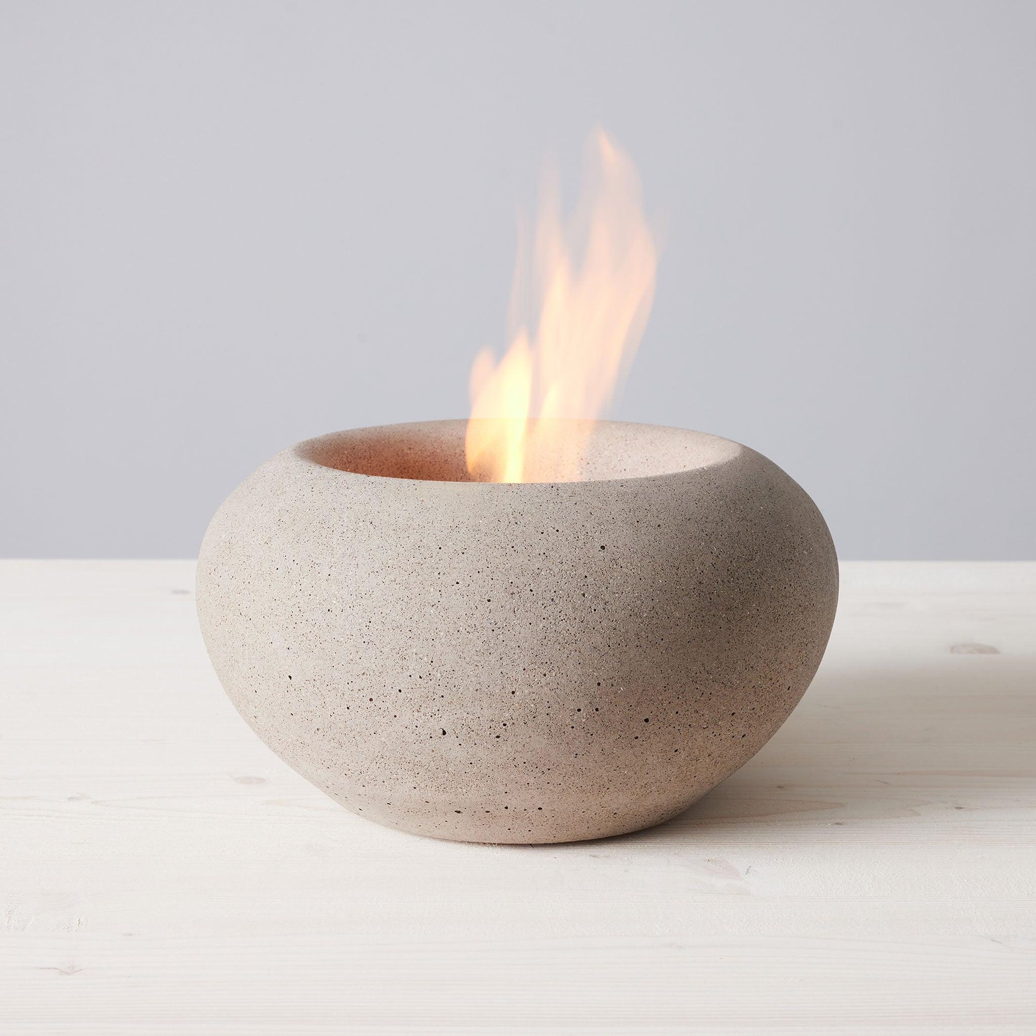 Stone Fire Bowl Table Top
