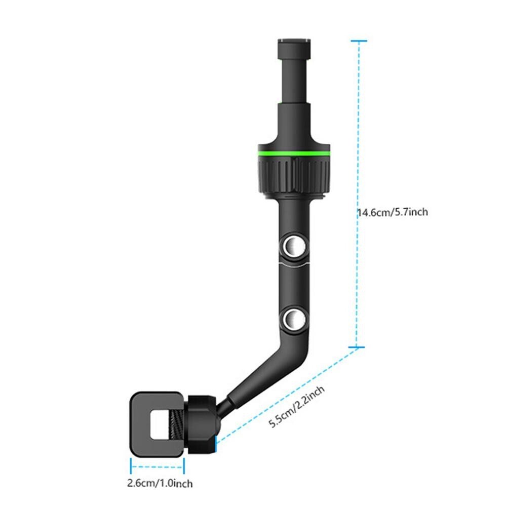 2021 New Multi-function Adjustable 360° Universal Rearview Mirror Phone Holder.