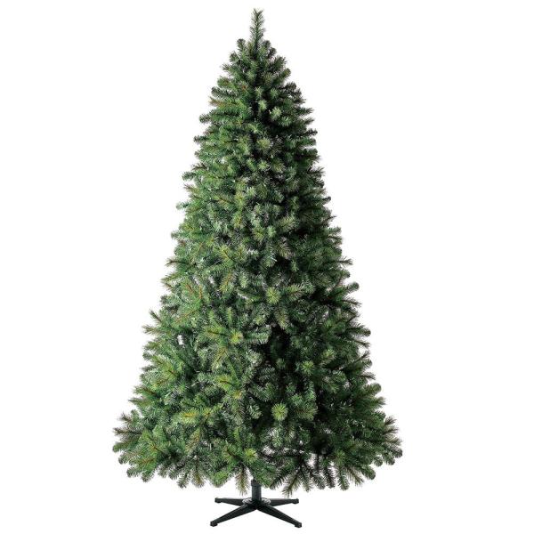 7.5 ft Wesley Long Needle Pine LED Pre-Lit Artificial Christmas Tree with 550 Color Changing Mini Lights