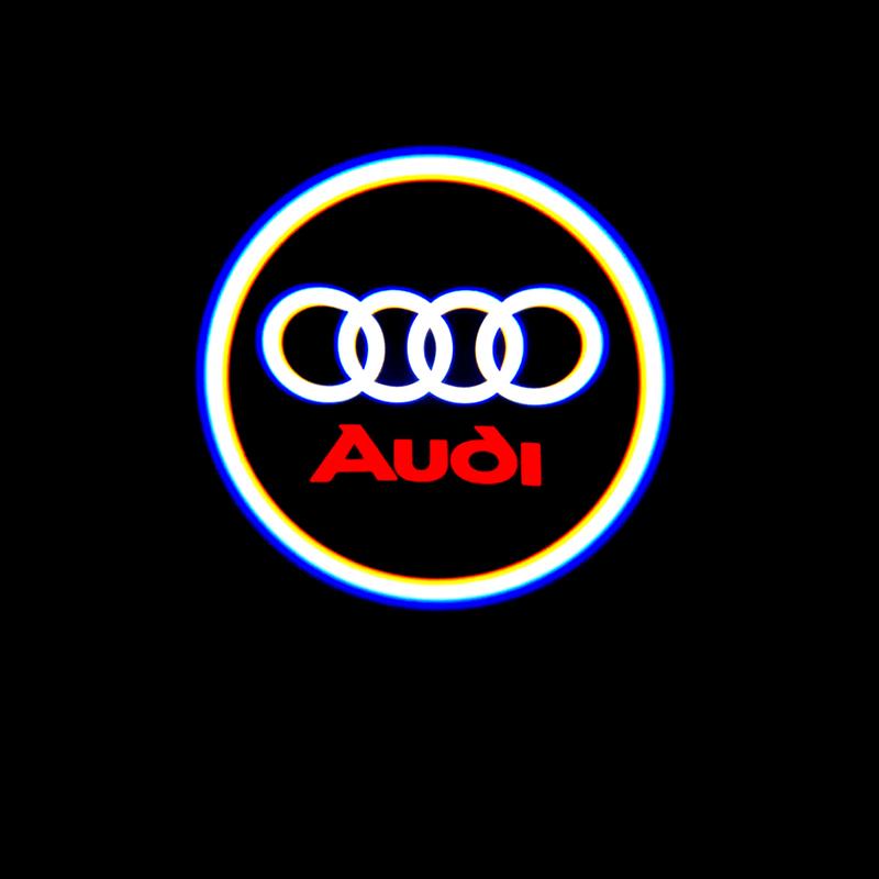 Audi Welcome LED Car Logo Lights Fit for All Model