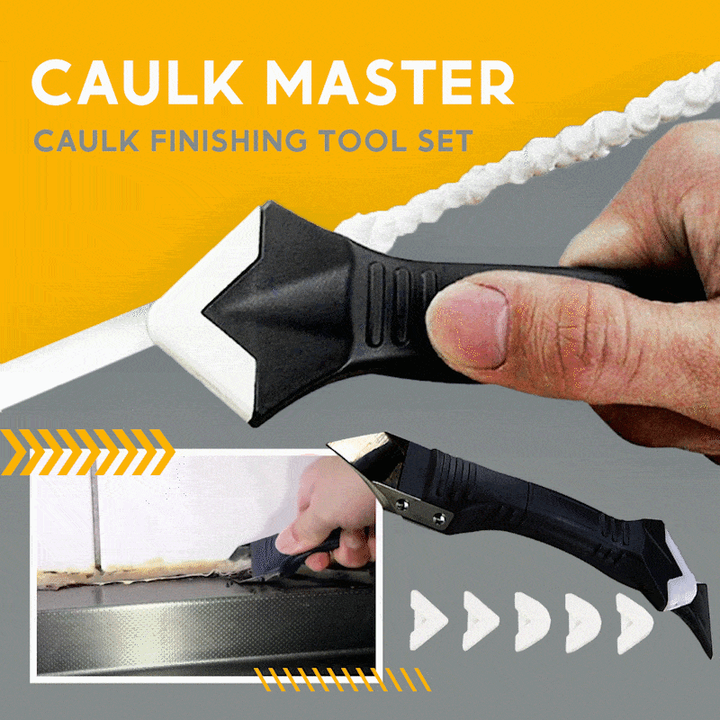 3-in-1 Caulk Finishing Tool Set.