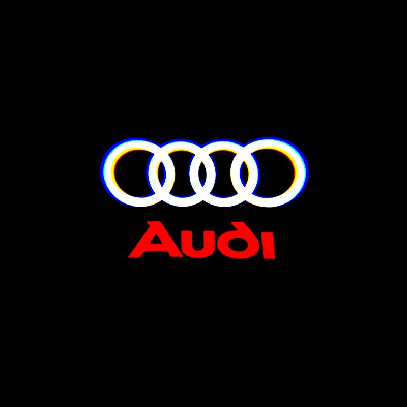 Audi Welcome LED Car Logo Lights Fit for All Model