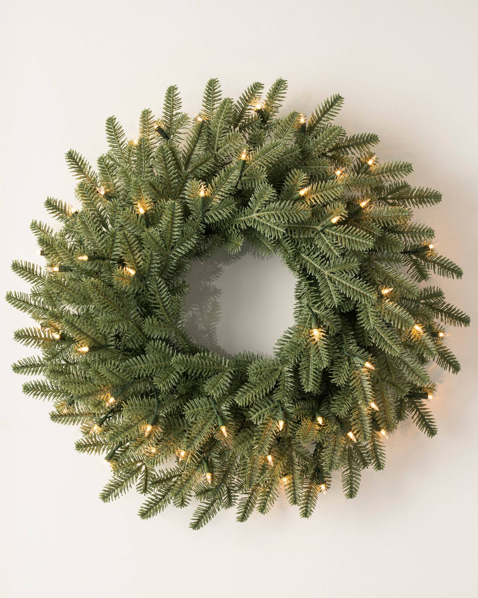 48 in. Downswept Douglas Fir Artificial Christmas Wreath