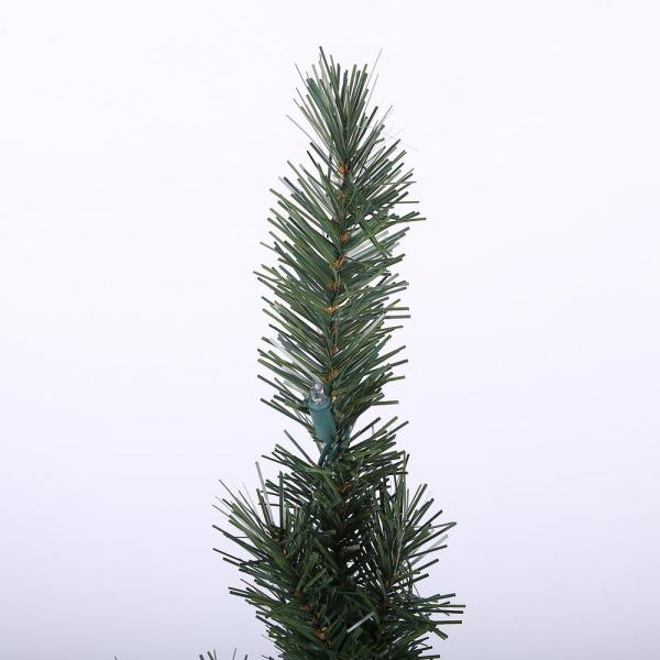 4 ft. Pre-Lit Porch Christmas Trees with LED Lights (Set of 2)