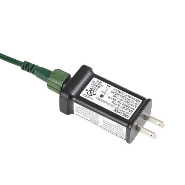 9 ft Sparkling Amelia Pine LED Pre-Lit Artificial Christmas Tree with 600 Warm White Micro Fairy Lights