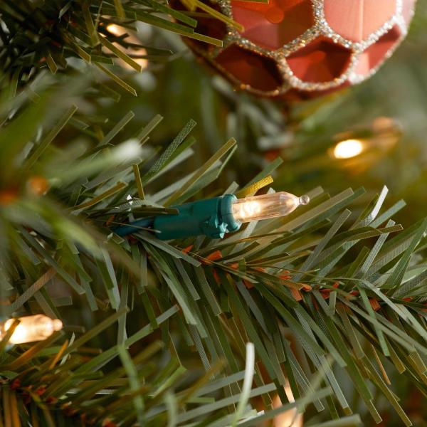 7.5 ft Festive Pine Pre-Lit LED Artificial Christmas Tree with 500 Color Changing Mini Lights