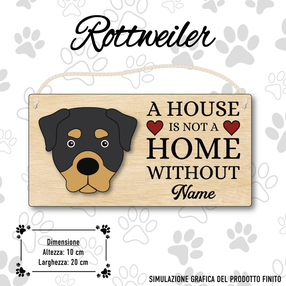 Targhetta fuori porta