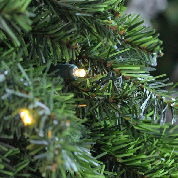 9 ft. Unlit Metallic Pink Tinsel Artificial Christmas Tree