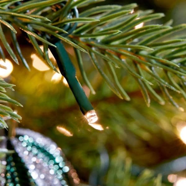 7.5 ft. Grand Duchess Balsam Fir LED Pre-Lit Artificial Christmas Tree With 2250-Color Changing Lights and 10-Function