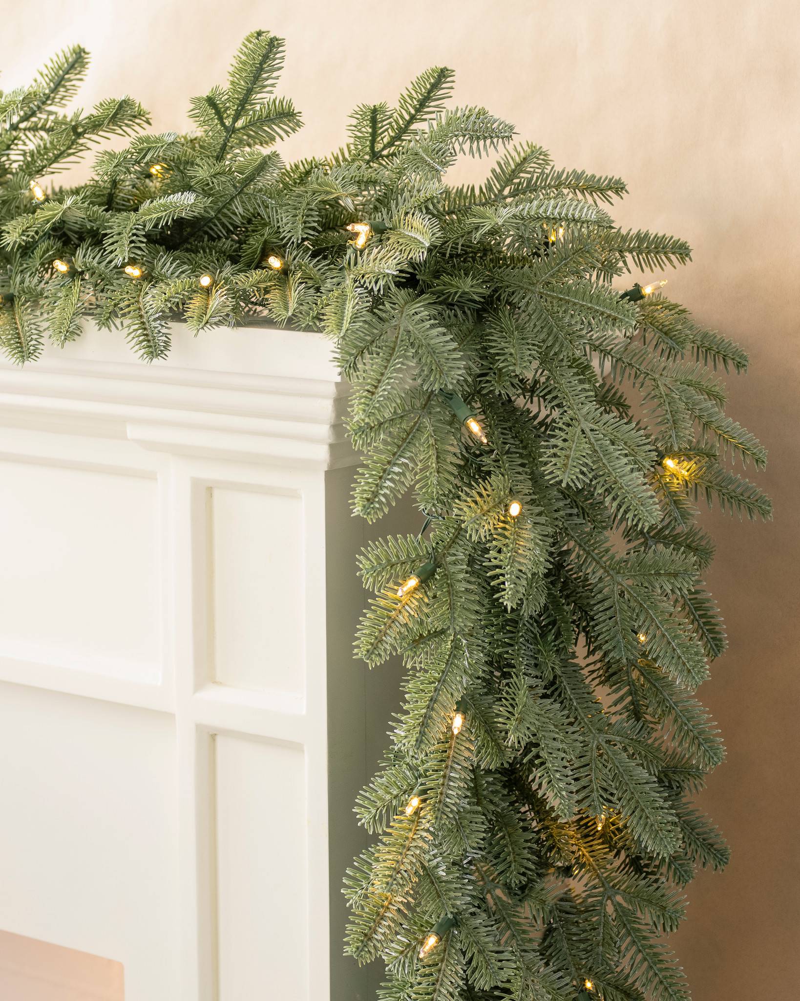 48 in. Downswept Douglas Fir Artificial Christmas Wreath