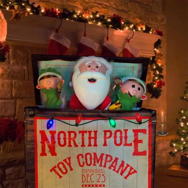 Christmas Pop Up Toy Box