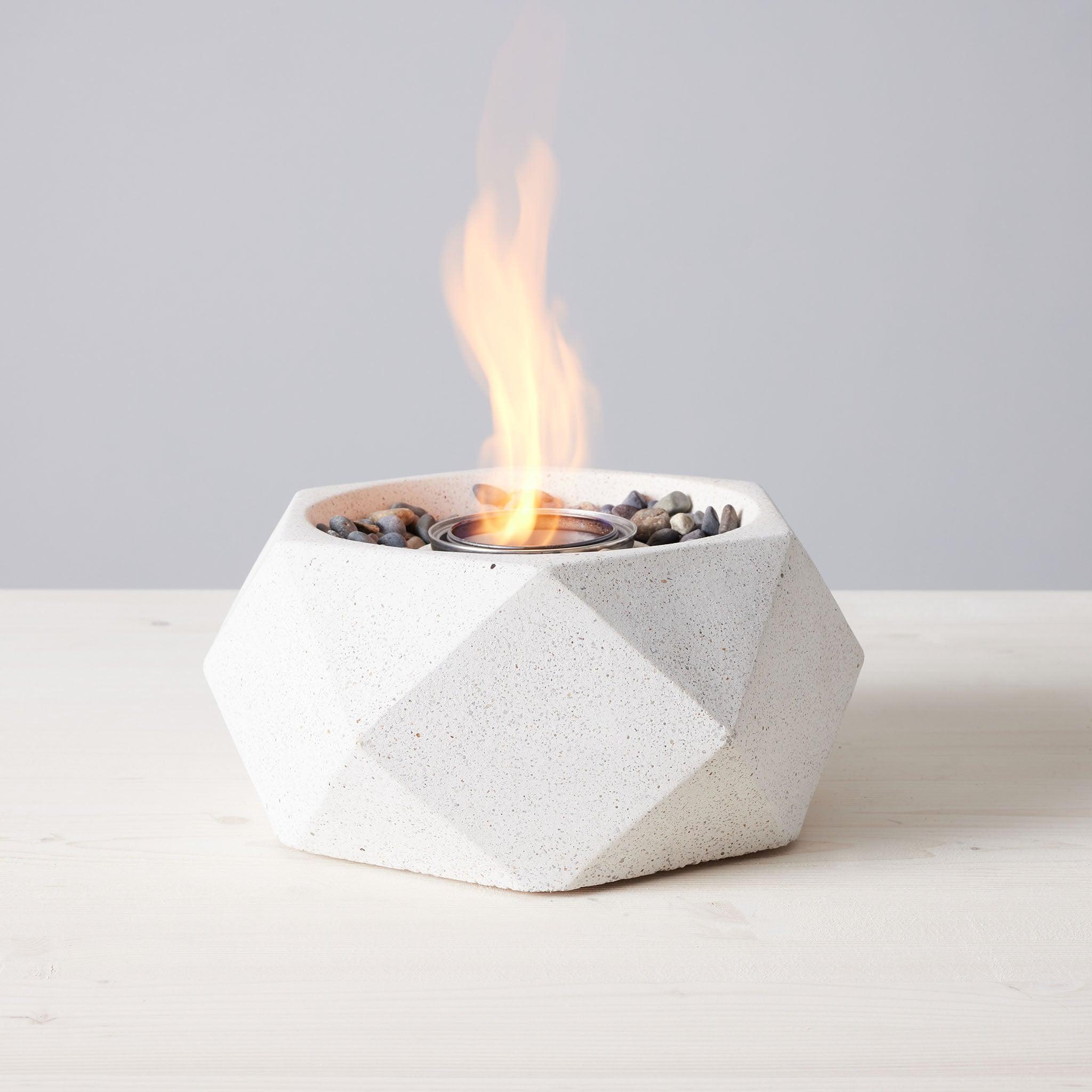 Geo Fire Bowl Table Top