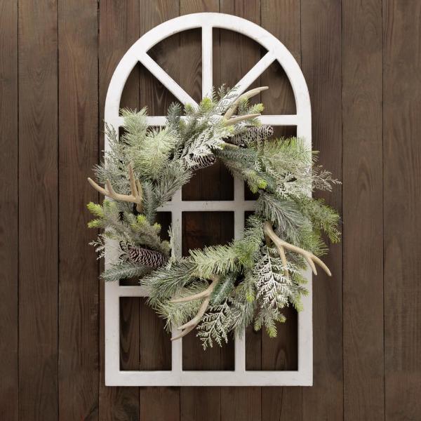 5 ft. Shimmering Frosted Potted Pine Pre-Lit LED Artificial Christmas Tree with 150 Warm White Micro Fairy Lights