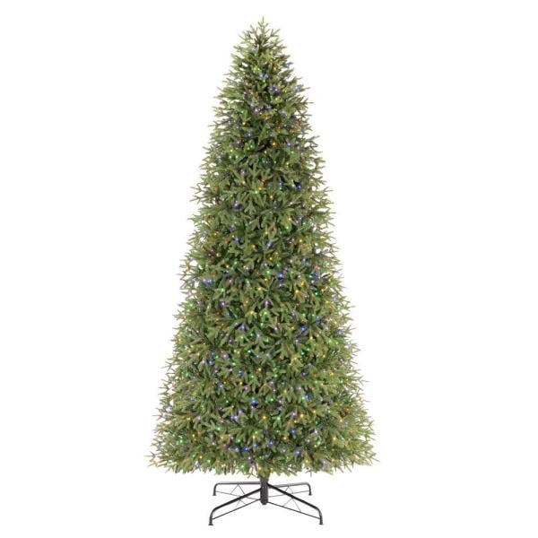 12 ft. Jackson Noble Fir LED Pre-Lit Artificial Christmas Tree with 2000 Color Changing Micro Dot Lights