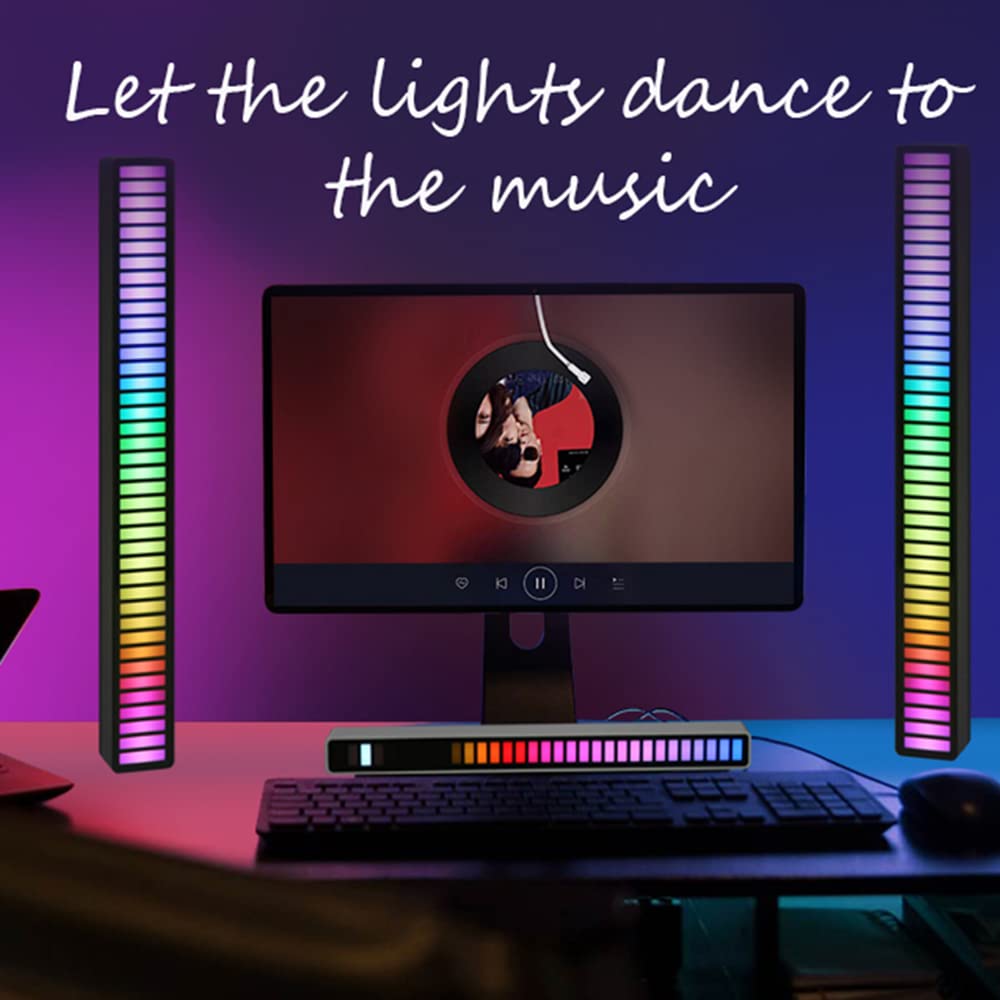 RGB Voice-Activated Pickup Rhythm Light