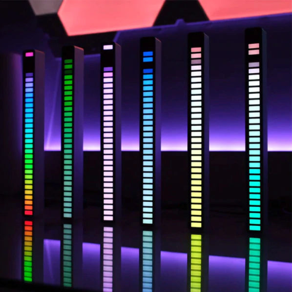 RGB Voice-Activated Pickup Rhythm Light