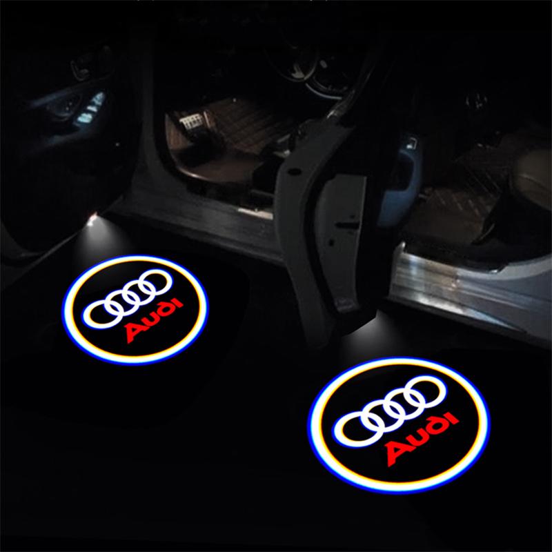 Audi Welcome LED Car Logo Lights Fit for All Model
