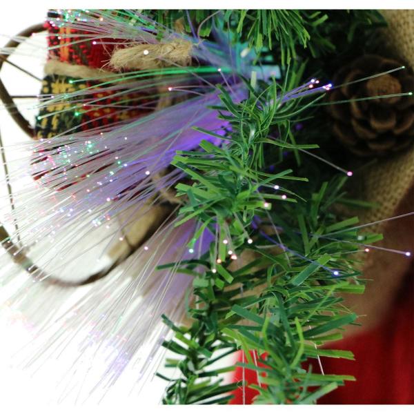 36 in. Christmas Music and Motion Santa with Skis