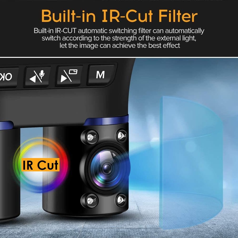 1080P Dual Dash Cam