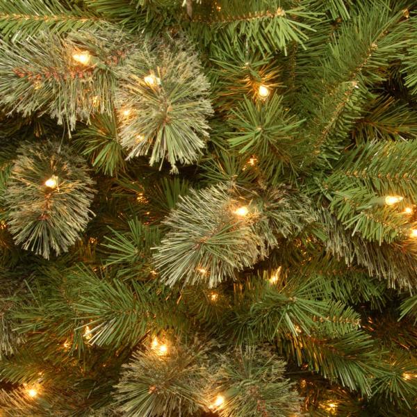 7-1/2 ft. Tacoma Pine Pencil Slim Artificial Christmas Tree with 350 Clear Lights
