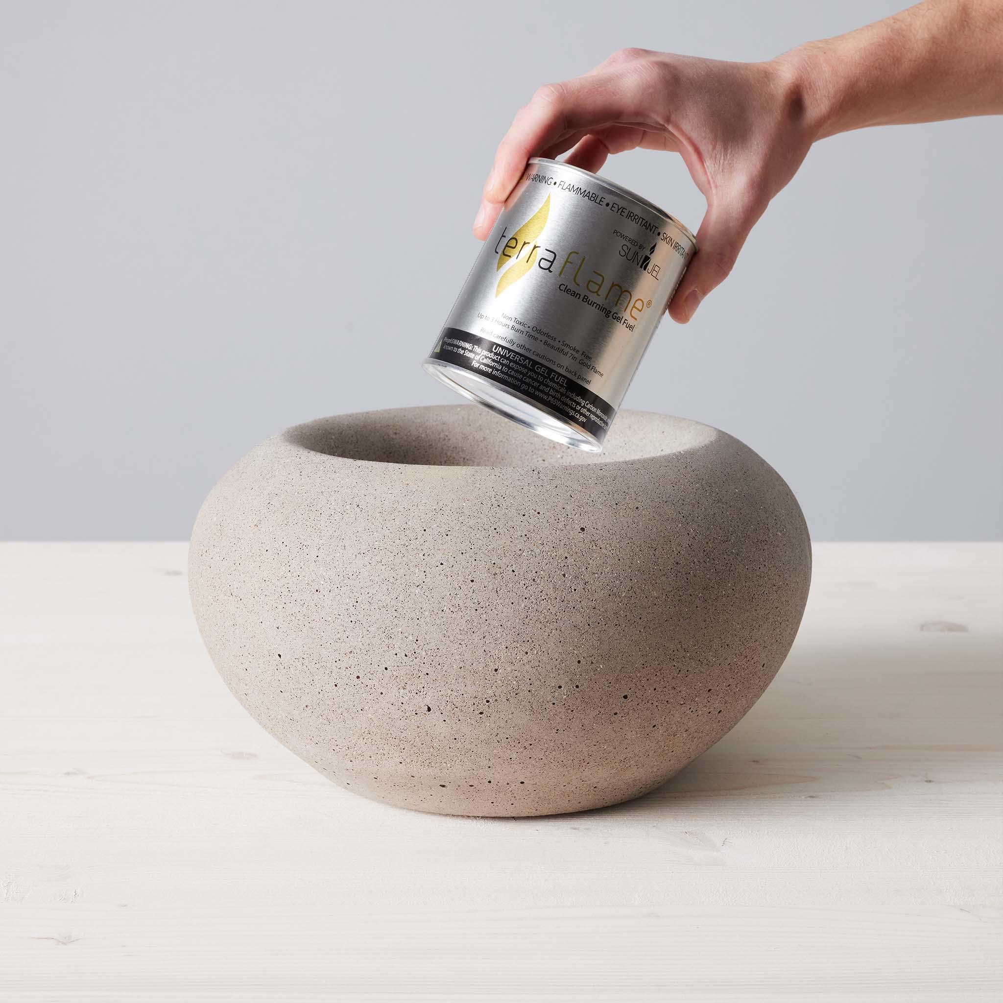 Stone Fire Bowl Table Top