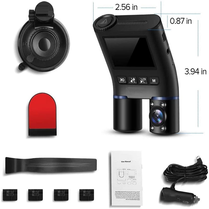 1080P Dual Dash Cam