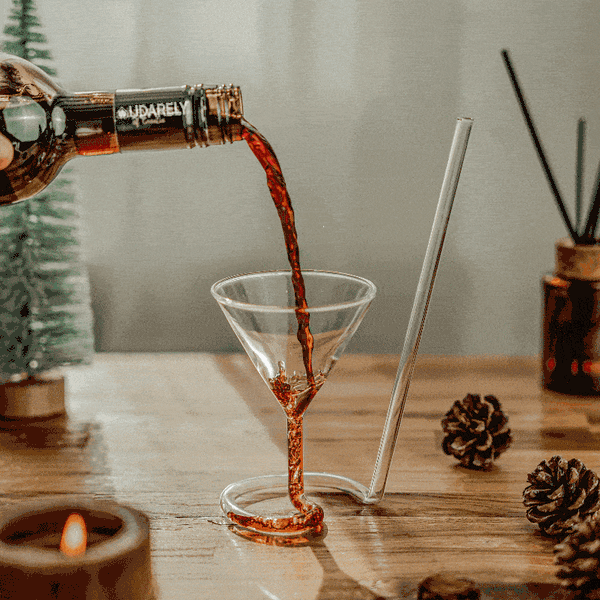 Strawtini Glasses