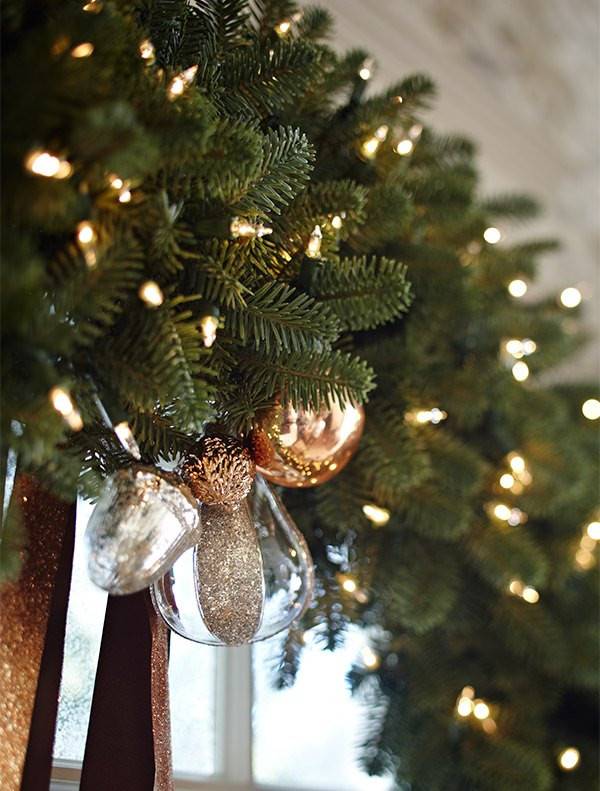 48 in. Downswept Douglas Fir Artificial Christmas Wreath