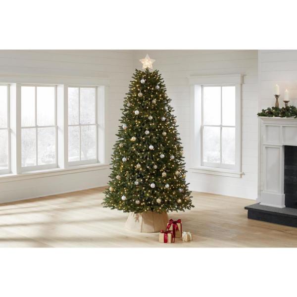 7.5 ft Jackson Noble Fir LED Pre-Lit Artificial Christmas Tree with 1200 Color Changing Micro Dot Lights