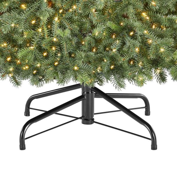 7.5 ft Elegant Grand Fir LED Pre-Lit Artificial Christmas Tree with 2000 Warm White Micro Dot Lights