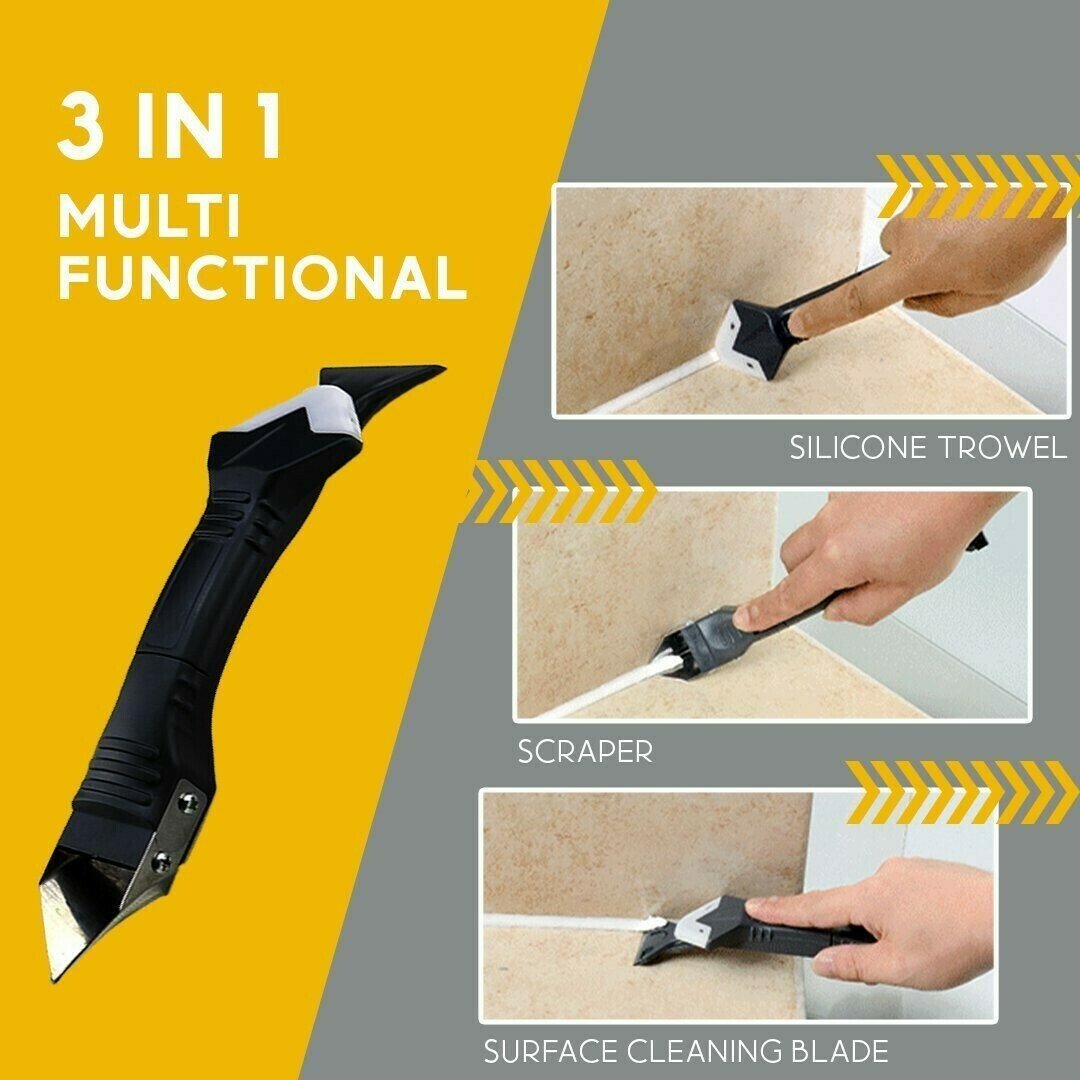 3-in-1 Caulk Finishing Tool Set.