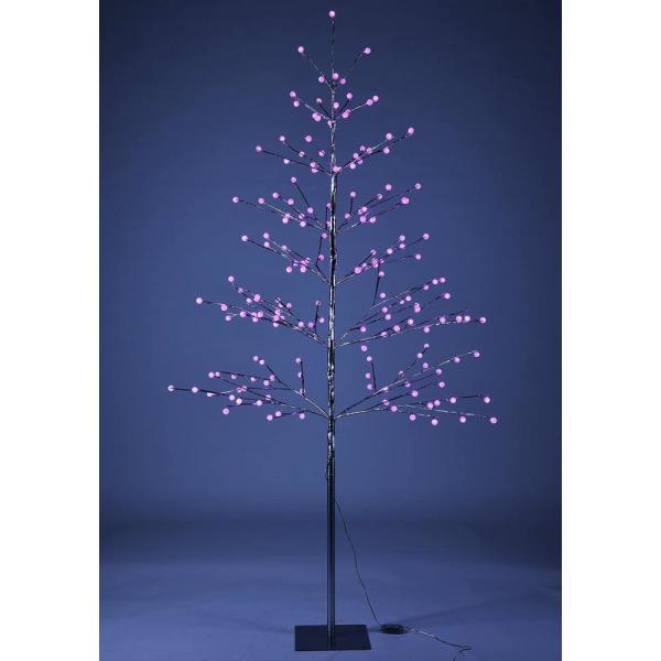 6 ft. Pre-Lit LED Northern Lights Starlit Tree with Multi-Colored (RGB) and 198 Lights