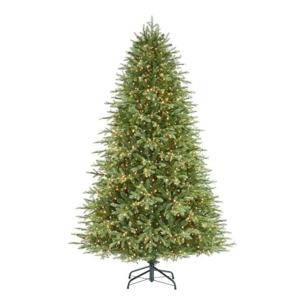 7.5 ft. Grand Duchess Balsam Fir LED Pre-Lit Artificial Christmas Tree With 2250-Color Changing Lights and 10-Function