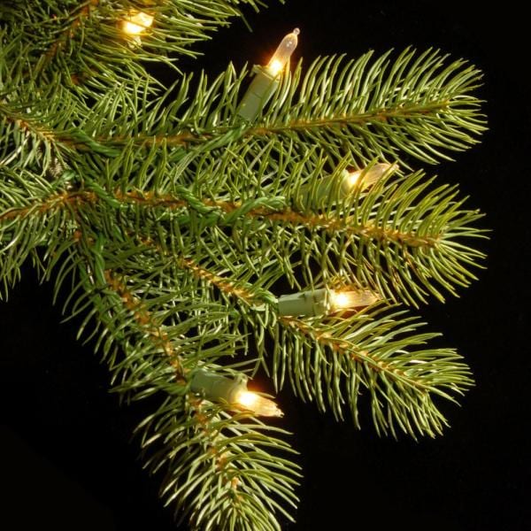 10 ft. Pre-Lit Downswept Douglas Fir Artificial Christmas Tree with Clear Lights
