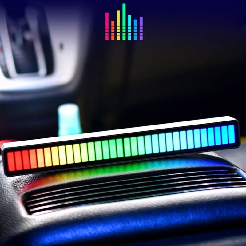 RGB Voice-Activated Pickup Rhythm Light