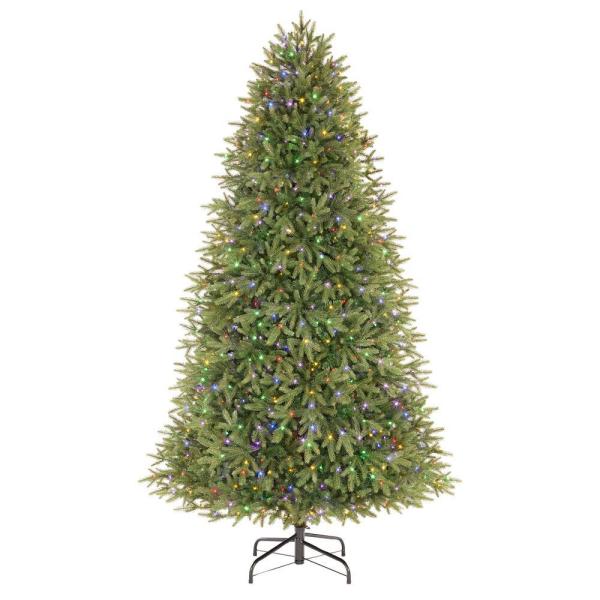 7.5 ft Jackson Noble Fir LED Pre-Lit Artificial Christmas Tree with 1200 Color Changing Micro Dot Lights