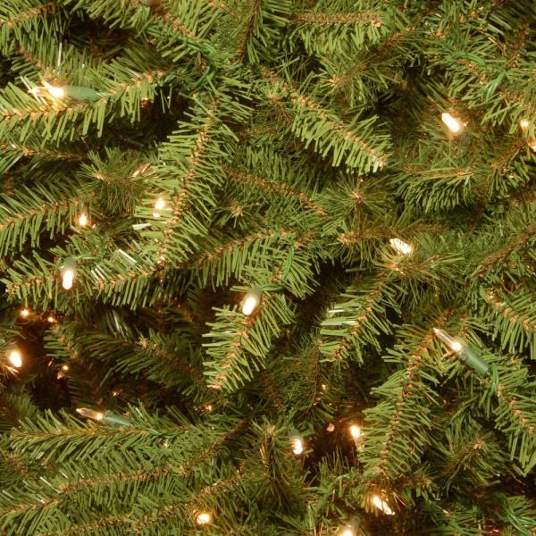 4 ft. Dunhill Fir Artificial Christmas Tree with Clear Lights