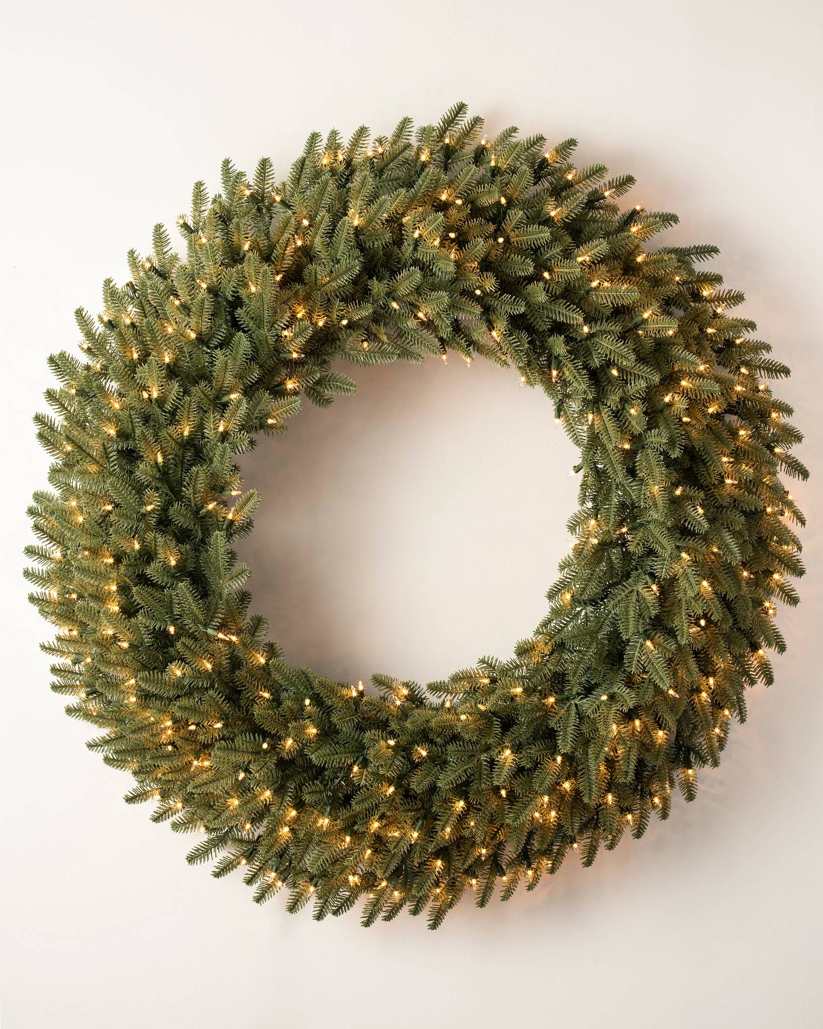 48 in. Downswept Douglas Fir Artificial Christmas Wreath