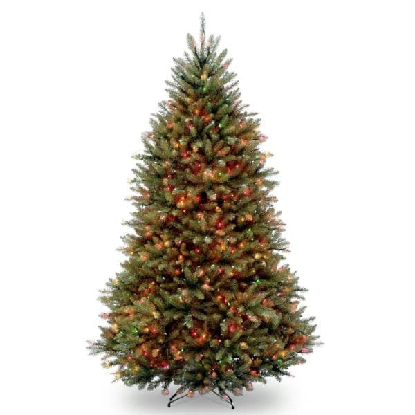 12 ft. PowerConnect Dunhill Fir Tree with Dual Color LED Lights