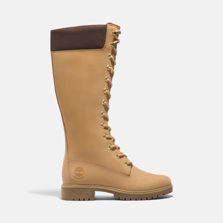 Timberland 50th Edition Butters 14-Inch Waterproof Boot for Women in Golden Butter