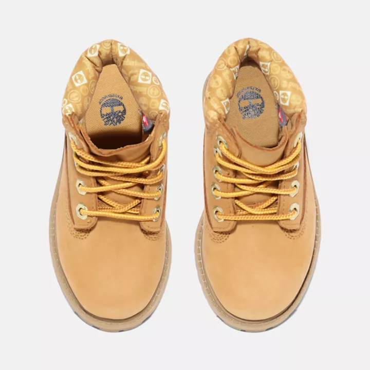 Premium 6 Inch Waterproof Boot for Toddler in Yellow