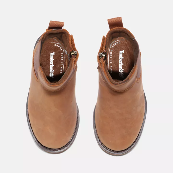 Courma Kid Chelsea Boot for Toddler in Brown